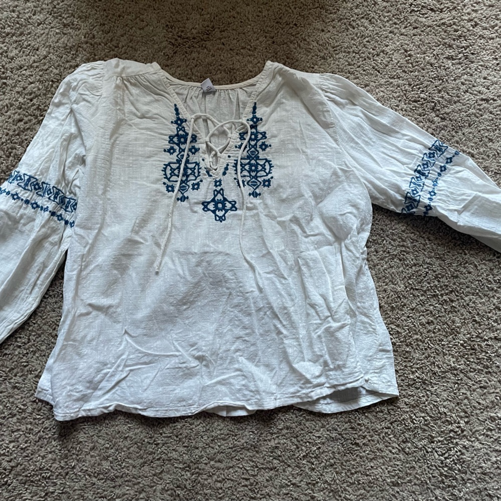 Boho style top